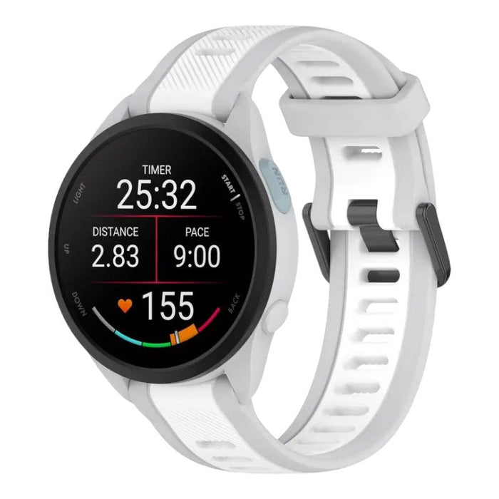 grey-white-xiaomi-amazfit-t-rex-ultra-watch-straps-nz-dual-colour-silicone-watch-bands-aus