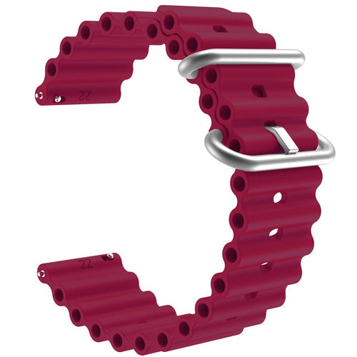 maroon-ocean-bandsxiaomi-gts-gts-2-range-watch-straps-nz-ocean-band-silicone-watch-bands-aus