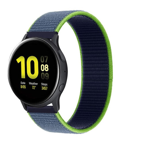 lime-garmin-foretrex-601-foretrex-701-watch-straps-nz-nylon-sports-loop-watch-bands-aus