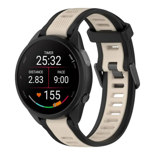 black-beige-xiaomi-amazfit-gts-4-watch-straps-nz-dual-colour-silicone-watch-bands-aus