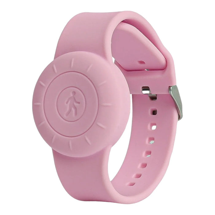 Childrens-Waterproof-Silicone-Watch-Bands-for-Apple-Airtag-nz-aus-pink