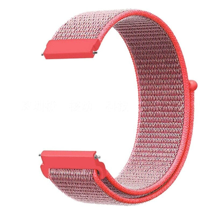 red-coros-vertix-2-watch-straps-nz-nylon-sports-loop-watch-bands-aus