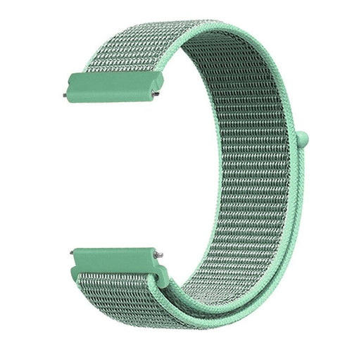 teal-garmin-d2-mach-1-watch-straps-nz-nylon-sports-loop-watch-bands-aus