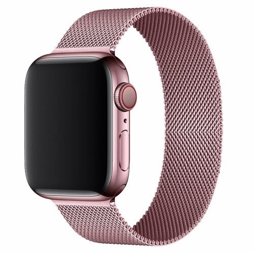 apple-watch-milanese-watch-straps-nz-metal-mesh-bands-aus-rose-pink