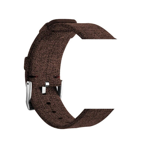 brown-garmin-vivoactive-3-watch-straps-nz-canvas-watch-bands-aus