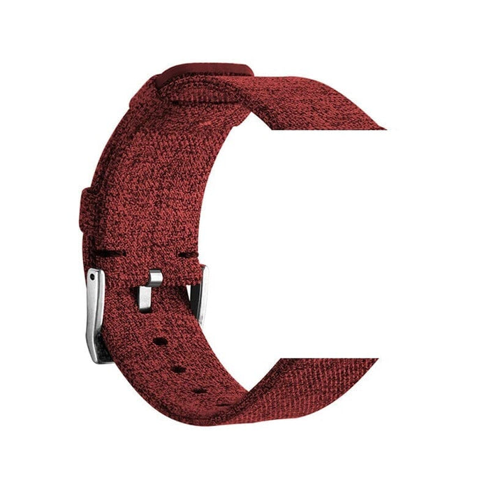 red-huawei-18mm-range-watch-straps-nz-canvas-watch-bands-aus