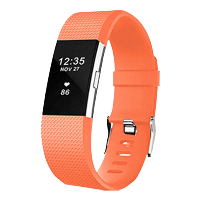 Replacement Silicone Watch Bands Compatible with the Fitbit Charge 2