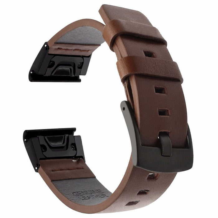 brown-garmin-instinct-3-(50mm)-watch-straps-nz-leather-watch-bands-aus