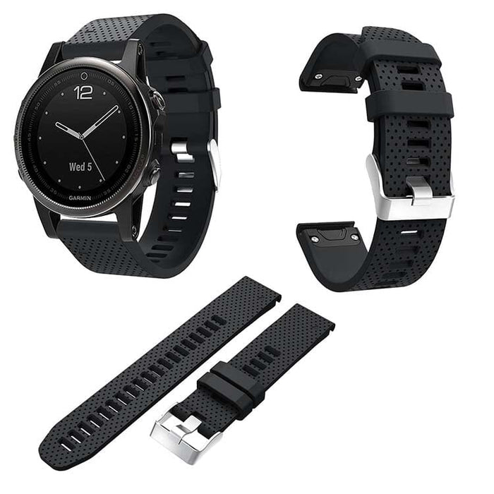 black-coros-vertix-watch-straps-nz-silicone-watch-bands-aus