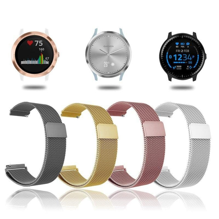 black-metal-xiaomi-redmi-watch-4-watch-straps-nz-milanese-watch-bands-aus