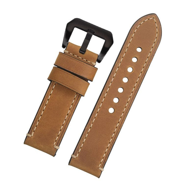 brown-black-buckle-ticwatch-gth-watch-straps-nz-retro-leather-watch-bands-aus