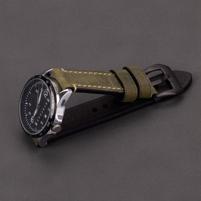 dark-brown-silver-buckle-suunto-race-s-(49mm)-watch-straps-nz-retro-leather-watch-bands-aus