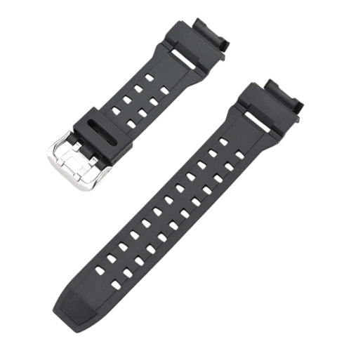 Replacement-Casio-G-9100-G-9200-GW-9200-Silicone-Watch-Straps-NZ-Aus-Black