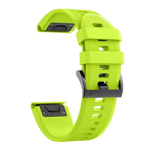 lime-green-garmin-quatix-3-watch-straps-nz-silicone-watch-bands-aus