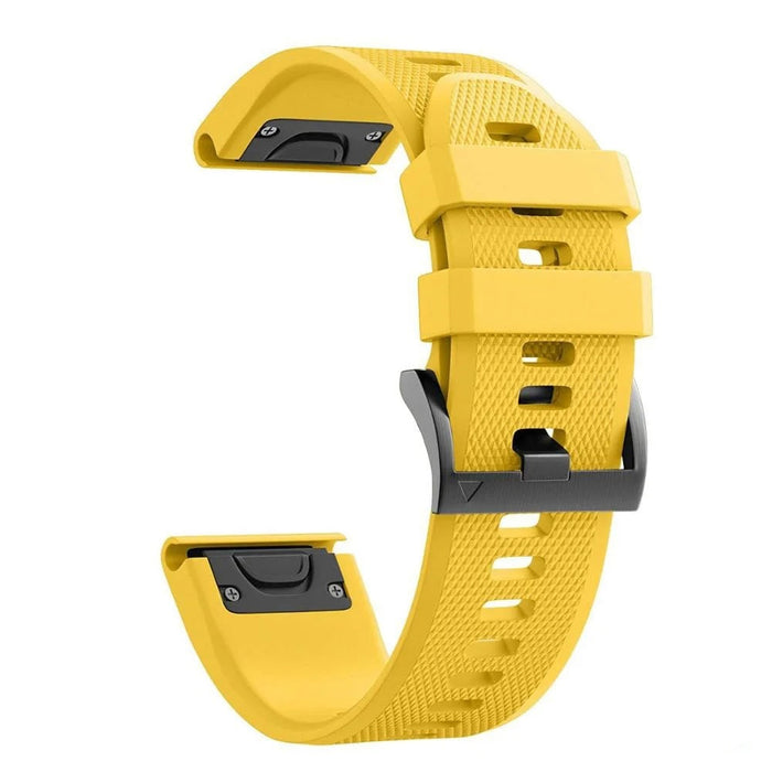 yellow-garmin-instinct-3-(50mm)-watch-straps-nz-silicone-watch-bands-aus