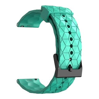 teal-hex-patternfossil-hybrid-range-watch-straps-nz-silicone-football-pattern-watch-bands-aus