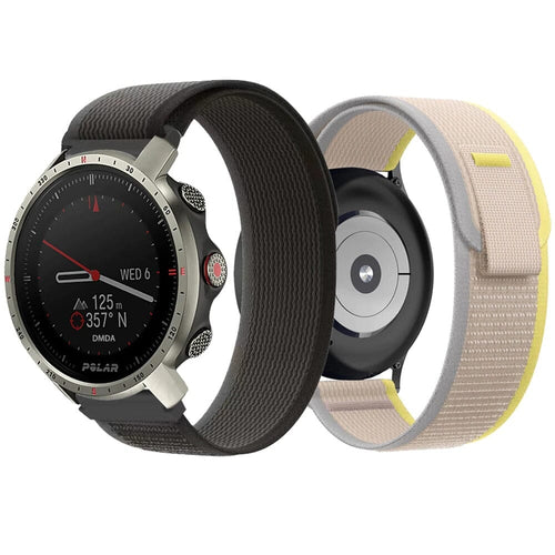 black-grey-orange-garmin-venu-3s-watch-straps-nz-trail-loop-watch-bands-aus