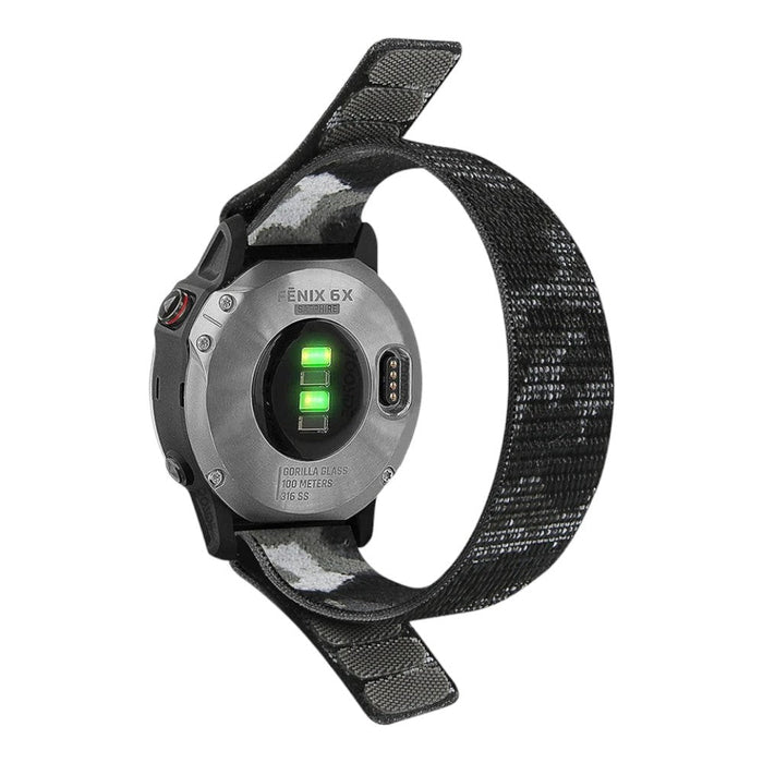 black-camo-garmin-foretrex-601-foretrex-701-watch-straps-nz-ultrafit-watch-bands-aus