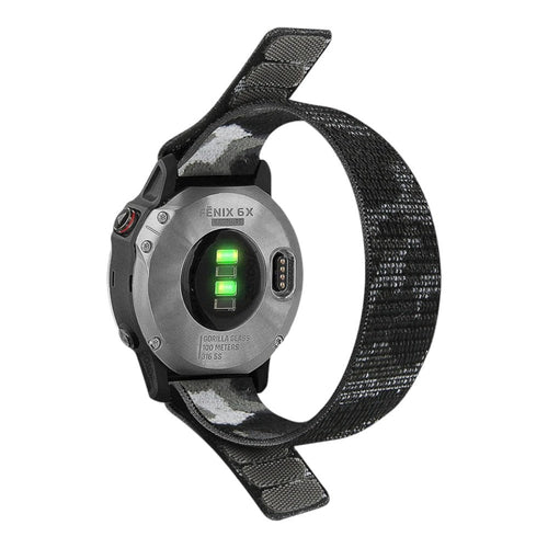 black-camo-garmin-instinct-3-(50mm)-watch-straps-nz-ultrafit-watch-bands-aus