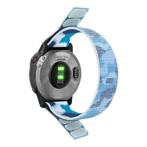 blue-camo-garmin-forerunner-955-watch-straps-nz-ultrafit-watch-bands-aus