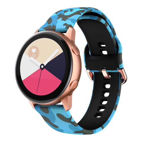 blue-camo-xiaomi-amazfit-t-rex-ultra-watch-straps-nz-pattern-straps-watch-bands-aus