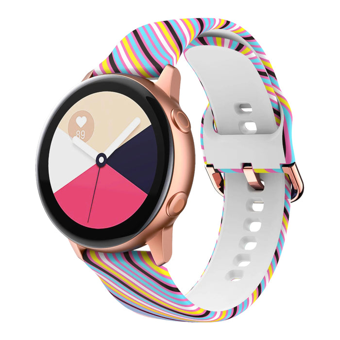 stripe-samsung-galaxy-watch-fe-watch-straps-nz-pattern-straps-watch-bands-aus