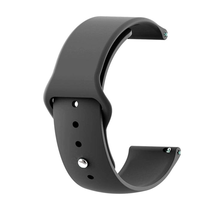 black-garmin-approach-s44-watch-straps-nz-silicone-button-watch-bands-aus