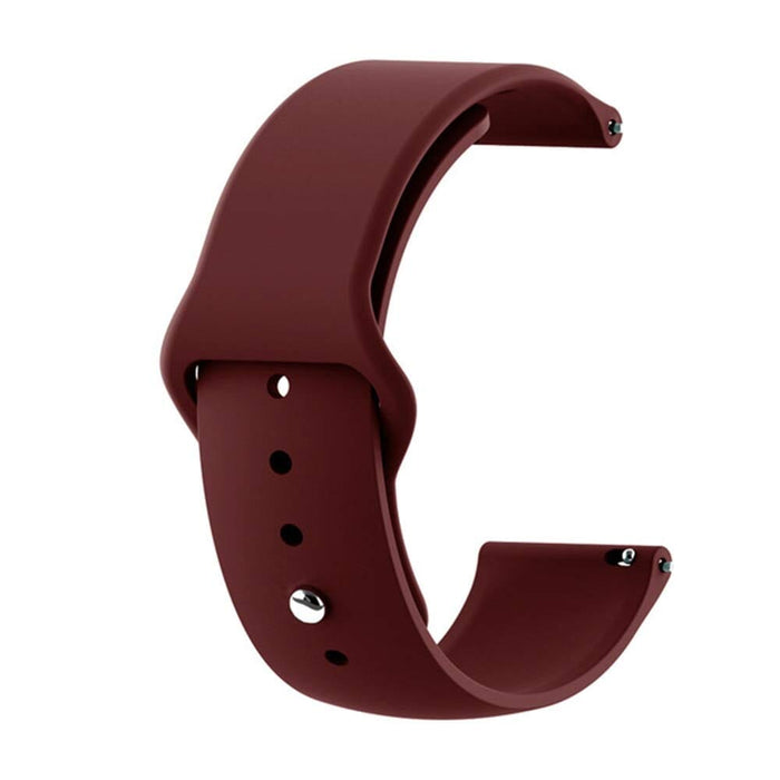 maroon-garmin-descent-mk2s-watch-straps-nz-silicone-button-watch-bands-aus