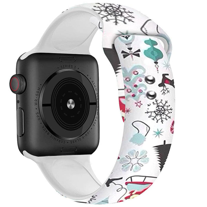 winter-wonderland-samsung-galaxy-watch-7-(44mm)-watch-straps-nz-christmas-watch-bands-aus