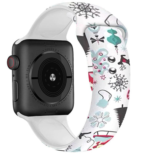 winter-wonderland-garmin-approach-s44-watch-straps-nz-christmas-watch-bands-aus