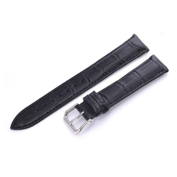 black-huawei-watch-gt-5-41mm-watch-straps-nz-snakeskin-leather-watch-bands-aus