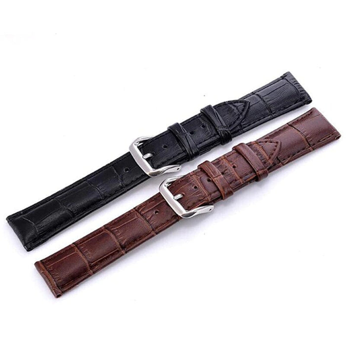 black-garmin-forerunner-945-watch-straps-nz-snakeskin-leather-watch-bands-aus