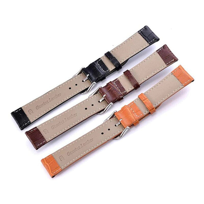 black-kogan-active-4-pro-watch-straps-nz-snakeskin-leather-watch-bands-aus