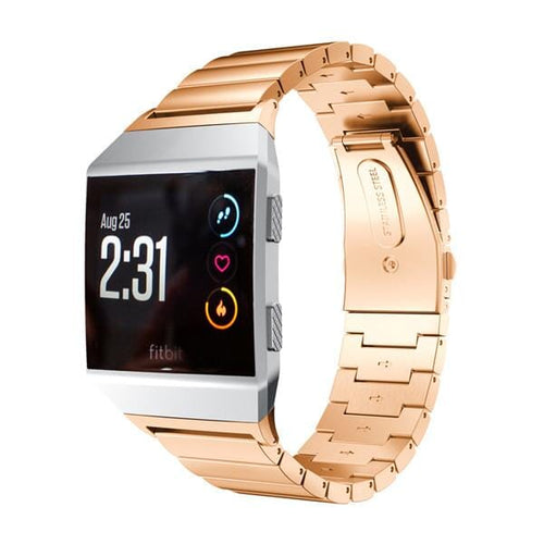 Replacement Stainless Steel Watch Bands Compatible with the Fitbit Ionic NZ