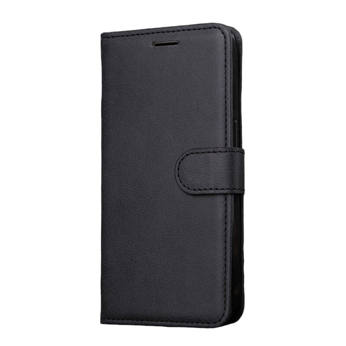 SamsungS23PhoneCaseS23_PlusLeatherFlipCoverS23UltraSmartphoneProtectionLeatherWallet-black