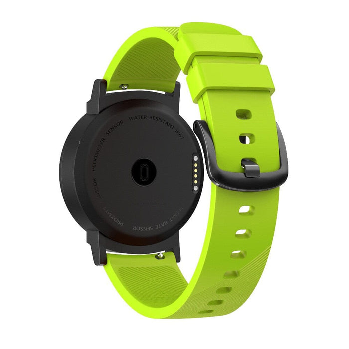 Replacement Silicone Strap Compatible with the Ticwatch E 20mm / Samsung Gear Sport