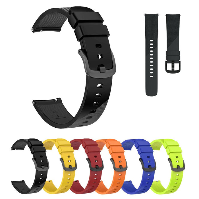 Replacement Silicone Strap Compatible with the Ticwatch E 20mm / Samsung Gear Sport