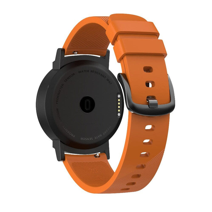 Replacement Silicone Strap Compatible with the Ticwatch E 20mm / Samsung Gear Sport