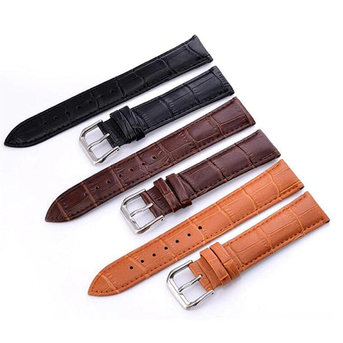 black-xiaomi-redmi-watch-3-active,-lite-youth-watch-straps-nz-snakeskin-leather-watch-bands-aus