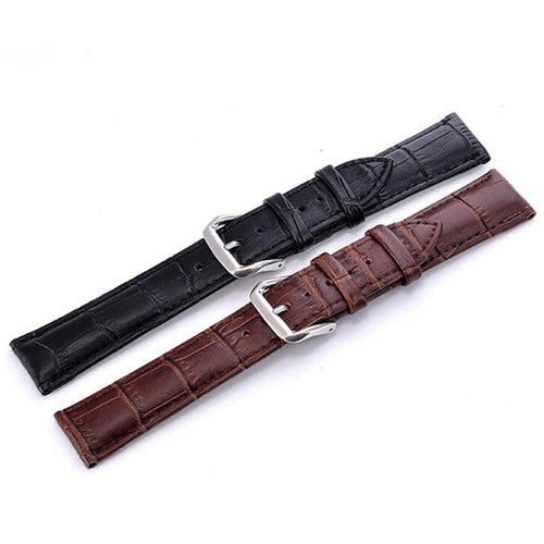 black-coros-apex-2-pro-watch-straps-nz-snakeskin-leather-watch-bands-aus