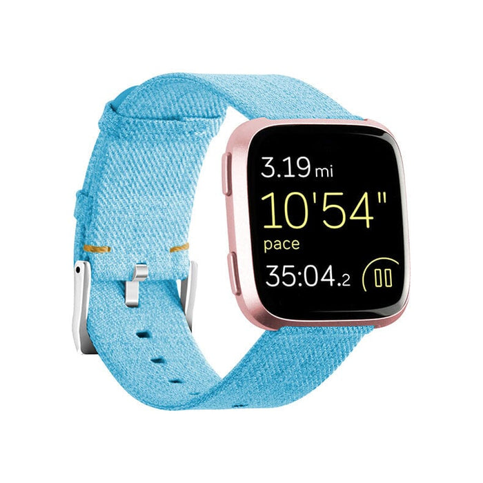 fitbit-versa-watch-straps-nz-sense-canvas-watch-bands-aus-blue