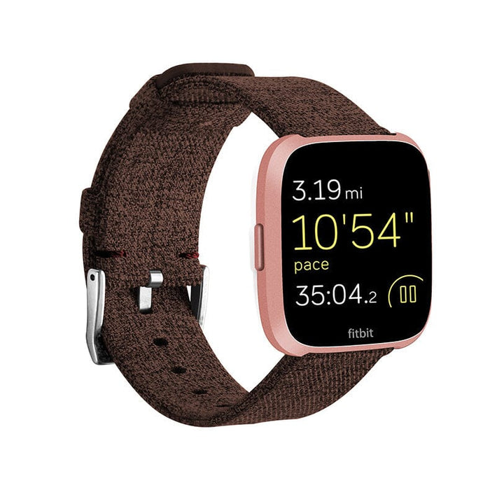 fitbit-versa-watch-straps-nz-sense-canvas-watch-bands-aus-brown