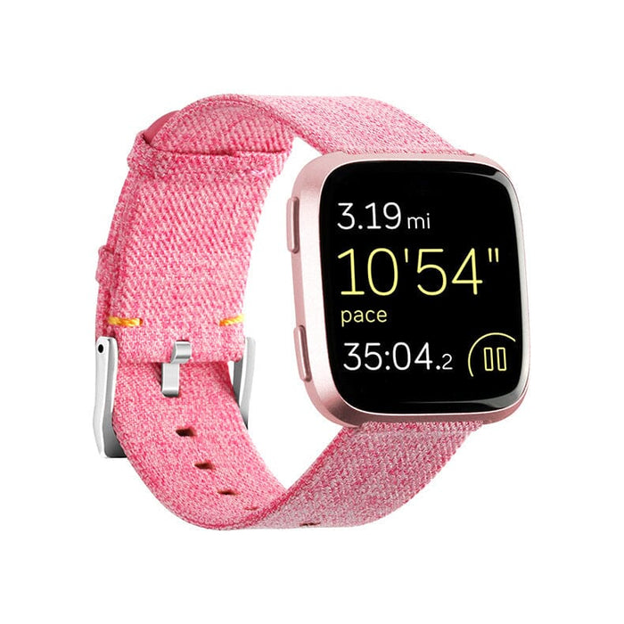 fitbit-versa-watch-straps-nz-sense-canvas-watch-bands-aus-pink